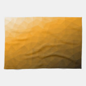 geometrisches Muster des Orangengrades Geschirrtuch (Horizontal)