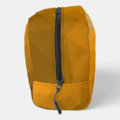 geometrisches Muster des Orangengrades Waschbeutel (Rechts)