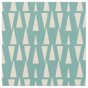 Geometrisches Muster des Retro-Mittelzentrums Stoff