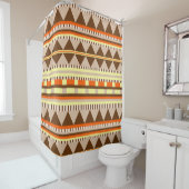 Geometrisches Muster Duschvorhang (Beispiel)