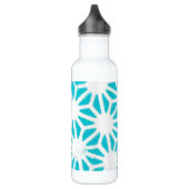 geometrisches Muster Edelstahlflasche (Links)