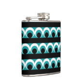 Geometrisches Muster Flachmann (Rechts)