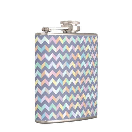 Geometrisches Muster Flachmann (Rechts)