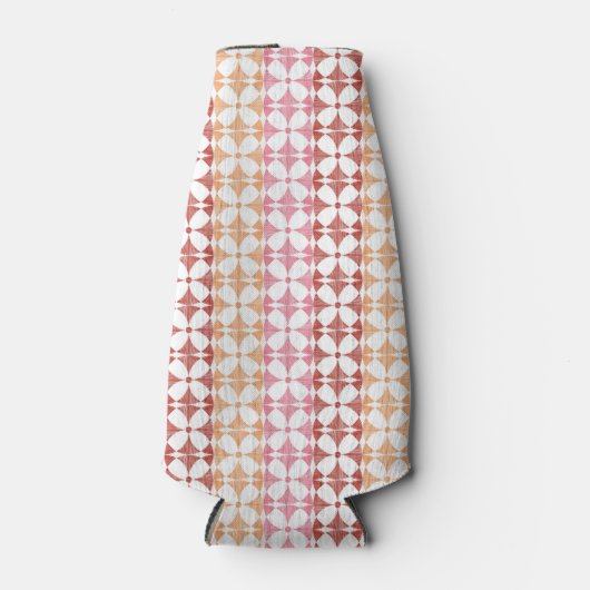 Geometrisches Muster Flaschenkühler (Vorderseite)