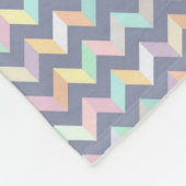 Geometrisches Muster Fleecedecke (Ecke)