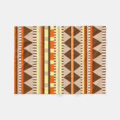 Geometrisches Muster Fleecedecke (Vorderseite (Horizontal))