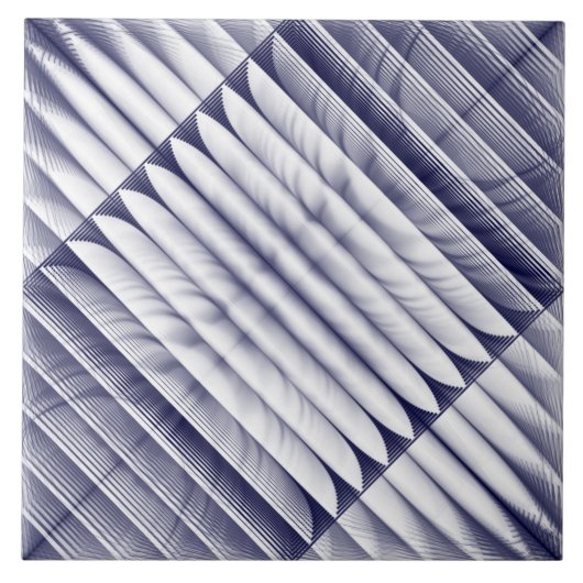 Geometrisches Muster Fliese (Vorderseite)