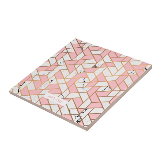 Geometrisches Muster Fliese (Seite)