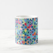 Geometrisches Muster für atemberaubende, dynamisch Kaffeetasse (Mittel)