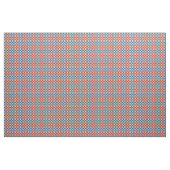 Geometrisches Muster für Blau und Rot Stoff (Yard (91,4 cm))