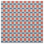 Geometrisches Muster für Blau und Rot Stoff (Muster)