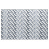 Geometrisches Muster für blaugraues Herringbone Stoff (Fat Quarter (45,7 x 55,9 cm))