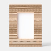 geometrisches Muster für das Tribal Aztec Geätzte Rahmen (Vorderseite)