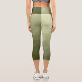 geometrisches Muster für die geometrische Struktur Capri Leggings (Rückseite)