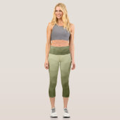 geometrisches Muster für die geometrische Struktur Capri Leggings (Vorderseite)