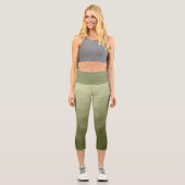 geometrisches Muster für die geometrische Struktur Capri Leggings (Vorderseite)
