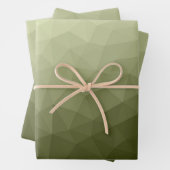 geometrisches Muster für die geometrische Struktur Geschenkpapier Set (Beispiel)