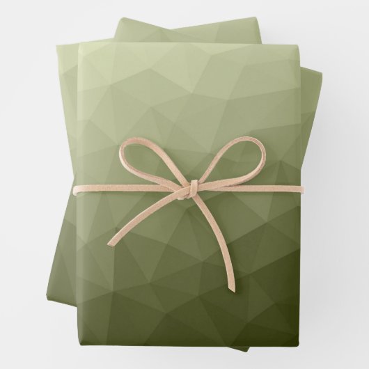 geometrisches Muster für die geometrische Struktur Geschenkpapier Set (Beispiel)