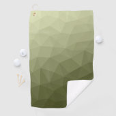 geometrisches Muster für die geometrische Struktur Golfhandtuch (Insitu)