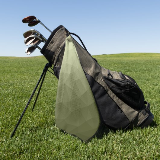 geometrisches Muster für die geometrische Struktur Golfhandtuch (Gras)