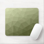 geometrisches Muster für die geometrische Struktur Mousepad<br><div class="desc">Army grüne Gefälle geometrische Maschenmuster dreiecke ombre. Dreieck geometrische Masche mit dunkelgrauem Ober-Farbverlauf,  militärisch,  Armee,  Muster,  ombre,  Mesh,  Dreiecke,  Geometrie,  Gefälle,  cool,  Dreieck,  Grün</div>