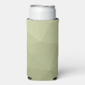 geometrisches Muster für die geometrische Struktur Selters Dosenkühler (Seltzer Vorderseite)