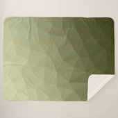 geometrisches Muster für die geometrische Struktur Sherpadecke (Vorderseite (Horizontal))