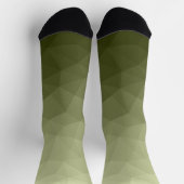 geometrisches Muster für die geometrische Struktur Socken (Oben)