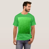 Geometrisches Muster für die geometrische Struktur T-Shirt (Vorne ganz)