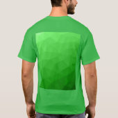 Geometrisches Muster für die geometrische Struktur T-Shirt (Rückseite)