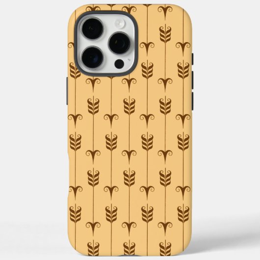Geometrisches Muster für Golden Arrow Case-Mate iPhone Hülle (Rückseite)