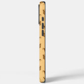Geometrisches Muster für Golden Arrow Case-Mate iPhone Hülle (Rückseite / Links)