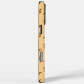 Geometrisches Muster für Golden Arrow Case-Mate iPhone Hülle (Rückseite / Rechts)