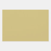 Geometrisches Muster für goldweiße, einfache Strei Geschenkpapier Set (Vorderseite 2)