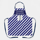 Geometrisches Muster für moderne Firmenlogos Schürze (Vorderseite)