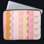 Geometrisches Muster für niedliche Rosa- und Paste Laptopschutzhülle<br><div class="desc">Das moderne Design ist in sanften geometrischen Formen in Rosa- und Pastelltönen gehalten. Klicken Sie einfach auf Anpassen,  um Text oder Bilder hinzuzufügen. Kontaktieren Sie mich mit Fragen oder Wünschen.</div>