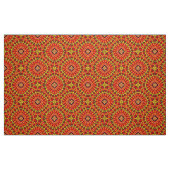 Geometrisches Muster für Red & Orange Oriental Boh Stoff (Fat Quarter (45,7 x 55,9 cm))