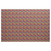 Geometrisches Muster für Regenbogen Stoff (Yard (91,4 cm))