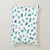 Geometrisches Muster für Retro-80er-Memphis Dekokissen (Rückseite(Vertikal))