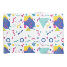 Geometrisches Muster für Retro-Memphis