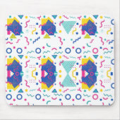 Geometrisches Muster für Retro-Memphis Mousepad (Vorne)
