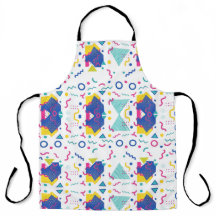 Geometrisches Muster für Retro-Memphis