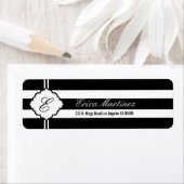 Geometrisches Muster für Schwarzweiß-Streifen (Insitu)