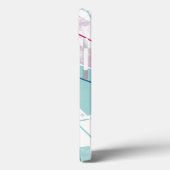 Geometrisches Muster für "Washout" Case-Mate iPhone Hülle (Rückseite / Links)