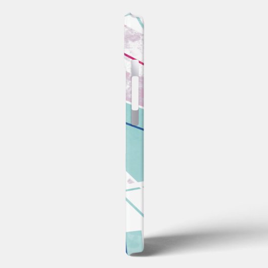 Geometrisches Muster für "Washout" Case-Mate iPhone Hülle (Rückseite / Links)