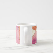 Geometrisches Muster für "Washout" Espressotasse (Rückseite)