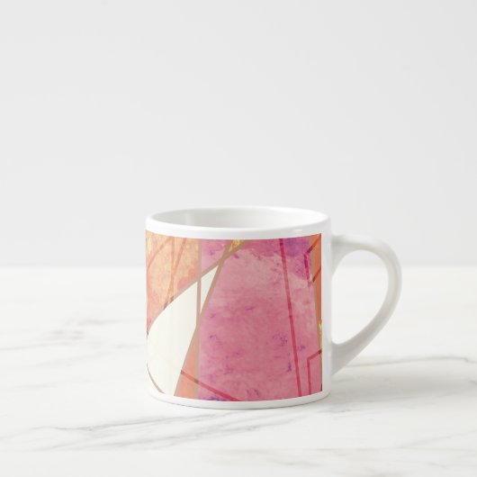 Geometrisches Muster für "Washout" Espressotasse (Rechts)