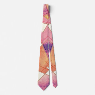 Geometrisches Muster für "Washout" Krawatte