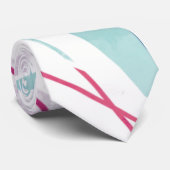 Geometrisches Muster für "Washout" Krawatte (Gerollt)