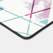 Geometrisches Muster für "Washout" Schreibtischunterlage (Ecke)